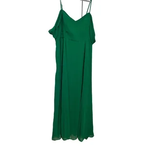 ModCloth‎ Maxi Dress Cold Shoulder Emerald Green Formal Gown NWT Romantic 26 thumbnail 2