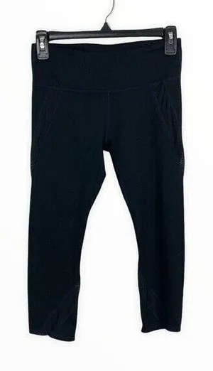 Fabletics Capris Small Black Activewear‎ Gym Workout thumbnail 1