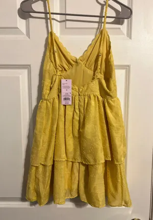 Wild Fable NWT  Yellow Dress 💛 thumbnail 5