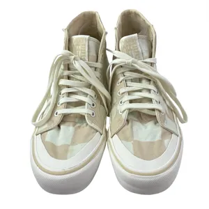 Vans SK8-Hi 138 Decon Women's Pink Check Lace Up High Top Sneakers Shoes Size 10 thumbnail 2