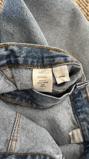 J. Galt Brandy Melville Straight-Leg Jeans thumbnail 5