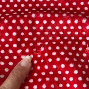 SEW SWEET MINKY Designs DrawString Tote Bag Red White Polka Dots NWT thumbnail 7