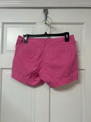 Lilly Pulitzer Bright Hot Pink Cotton Bermuda Shorts thumbnail 4