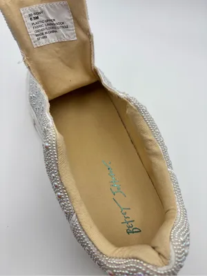 Betsey Johnson Women’s Sidny Pearl Lace-Up Sneakers, Size 6.5 thumbnail 10
