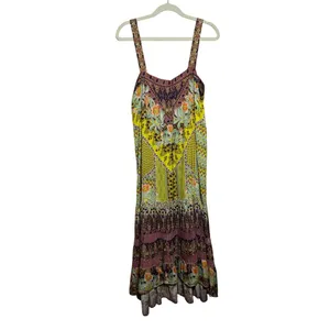 Anthropologie Lovett Tiered Dress Women’s Sz. M thumbnail 4