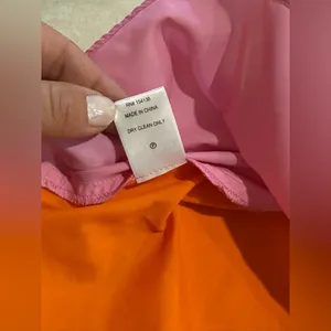 STAUD Women’s Gulf A-Line Cutout Dress in Orange & Pink Size 10 thumbnail 15