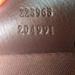 Gucci GG Crystal Mix Hobo Bag Brown Monogram Coated Canvas Leather Shoulder thumbnail 7