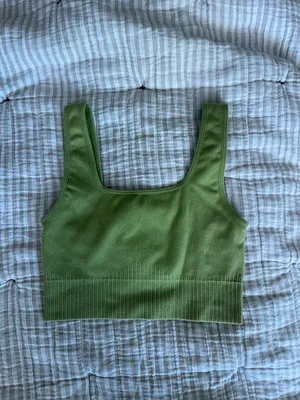 Target Ribbed Workout Top thumbnail 1