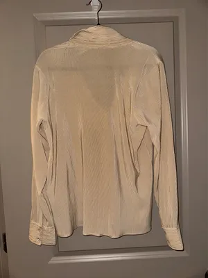 Abercrombie Dress Shirt Satin ribbed thumbnail 2