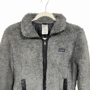 Patagonia Womens Sz S Gray Los Lobos Fleece Jacket Full Zip Hiking Soft Warm thumbnail 3