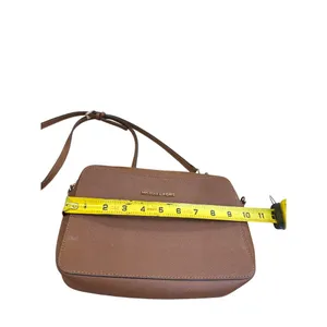 Michael Kors Womens Brown Leather Small Crossbody Purse SKU 8228 thumbnail 4