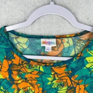 Lularoe Womens Tops Size L Floral Print‎ High Low Batwing thumbnail 8
