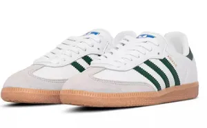 Adidas Samba OG White Collegiate Green Gum IE3437 thumbnail 1
