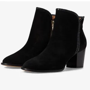 Jack Rogers Black Suede Ankle Boots thumbnail 4