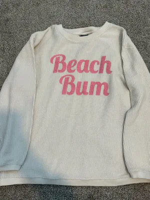 Beach Bum Corded Crew Size M thumbnail 2