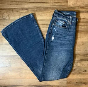 Arizona Jean Co Highest Rise Vintage 70s Flare Jeans Size 9 thumbnail 1