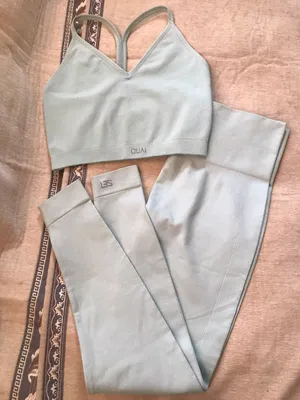 Set Active & OUAI Leggings And Matching Bra thumbnail 2