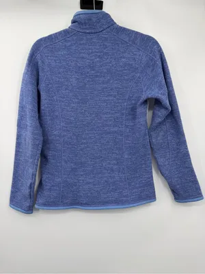 Patagonia Better Sweater 1/4 Zip Fleece Women M Hawthorne Blue 25616 thumbnail 3