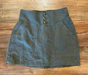 Aerie High Waisted Cargo Mini Skirt thumbnail 5