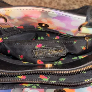 Betsey Johnson Satchel Black thumbnail 4