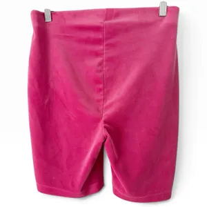 Juicy Couture Pink/Black Velour Biker Shorts Women’s Medium Set thumbnail 3
