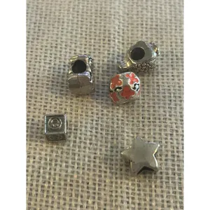 A485 charm bracket silver plated 5 pcs Gray thumbnail 2