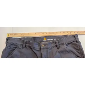 Carhartt Women's Original Fit Fleece Lined - Carpenter Pant Size‎ 18 REG Gray thumbnail 6