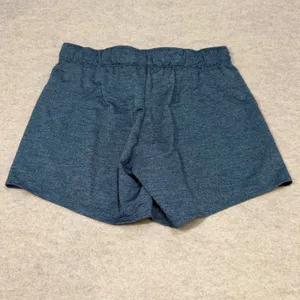 Nike‎ Dri-FIT Womens Blue Teal Heathered Athletic Shorts S Drawstring Activewear thumbnail 2