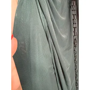 NWT Lulus Epitome of Allure Emerald Green Strapless Ruched Tulip Maxi Dress Sz M thumbnail 8