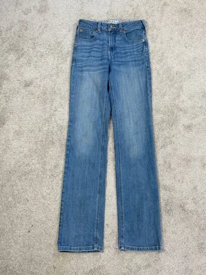 Ariat Women’s R.E.A.L. High Rise Eloise Straight Jeans Cowgirl in Maine 28L thumbnail 2
