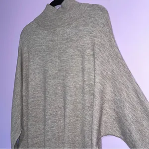 Saturday Sunday Anthropologie Oversized Midi Sweater Dress S Cozy Knit Lounge thumbnail 9