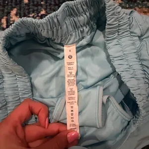 lululemon athletica light blue women’s athletic shorts thumbnail 4