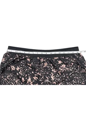 Under Armour HeatGear Dark Gray Pink Running Shorts LG thumbnail 5