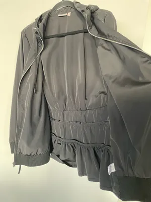 Lotus Women's Full-Zip Hooded Windbreaker Black Size 4 thumbnail 4
