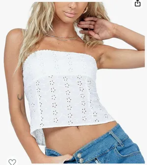 Amazon Eyelet tube top thumbnail 1