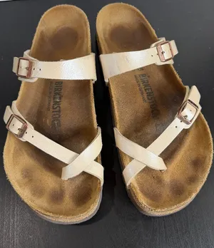 Birkenstock Mayari Sandals Graceful Pearl White Size 40 thumbnail 1