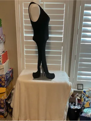 Forever 21 Black Ribbed Maxi Dress thumbnail 3