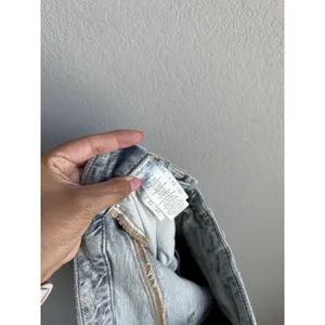 Good American Vintage 90s Straight Leg Jeans Patchwork Pocket Grunge Indie 12/31 thumbnail 12