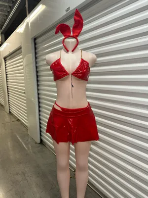 Red bunny (different sizes Size XS, M thumbnail 2