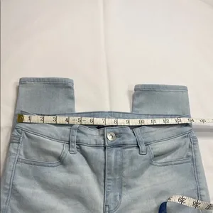 American Eagle Outfitters Light Blue Skinny Jeans thumbnail 5