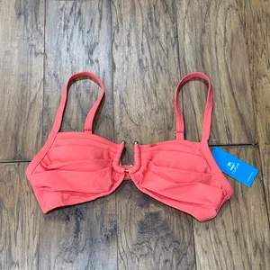 Cupshe NWT Coral high waisted Bikini size S thumbnail 3