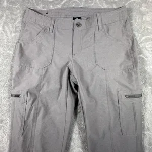 Kuhl Womens Cargo Pants Size 10 Grey Hiking Outdoor Utility USA Camping 32 X 30 thumbnail 6