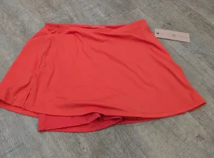 NWT Harmony Balance Vibrant Coral Athletic Skort Size Medium thumbnail 1