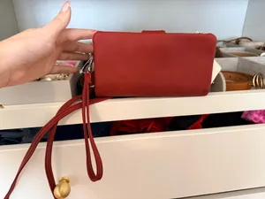 Relic Tomato Red women’s bag / checkbook with long and short strap thumbnail 5