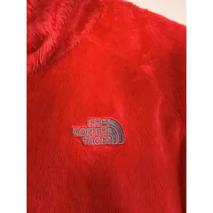 The North Face Osito 2 Red Full Zip High Pile Fleece Jacket Womens Large thumbnail 4