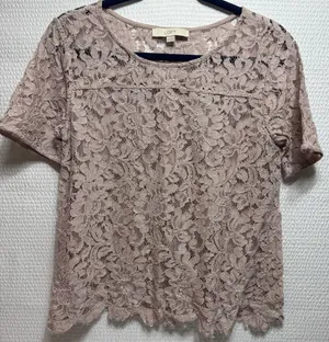 Loft lace blouse rose  thumbnail 1