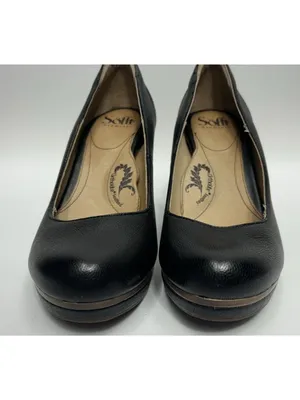 Sofft Premier Mandy Platform Heels Size 8.5 Black Leather Ortholite Footbed thumbnail 4