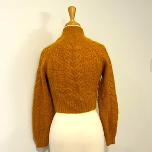 ARITZIA The Sunday Best Melly Wool Sweater in Cairo Gold Woman’s XXSmall thumbnail 4