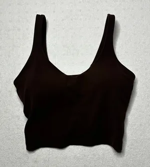 Lululemon Align Tank Top Women’s Size 4 Brown Nulu Built-In Bra thumbnail 1