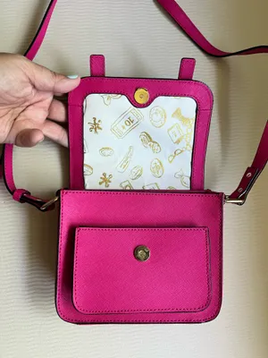 Kate Spade Essex Scout Mini Crossbody Hot Pink Saffiano Leather NWOT thumbnail 8